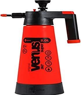 Actual product image Kwazar 34702 Venus Super 360 Degree Pressure Sprayer for Garden, Orange, 2.0 L (2 l)