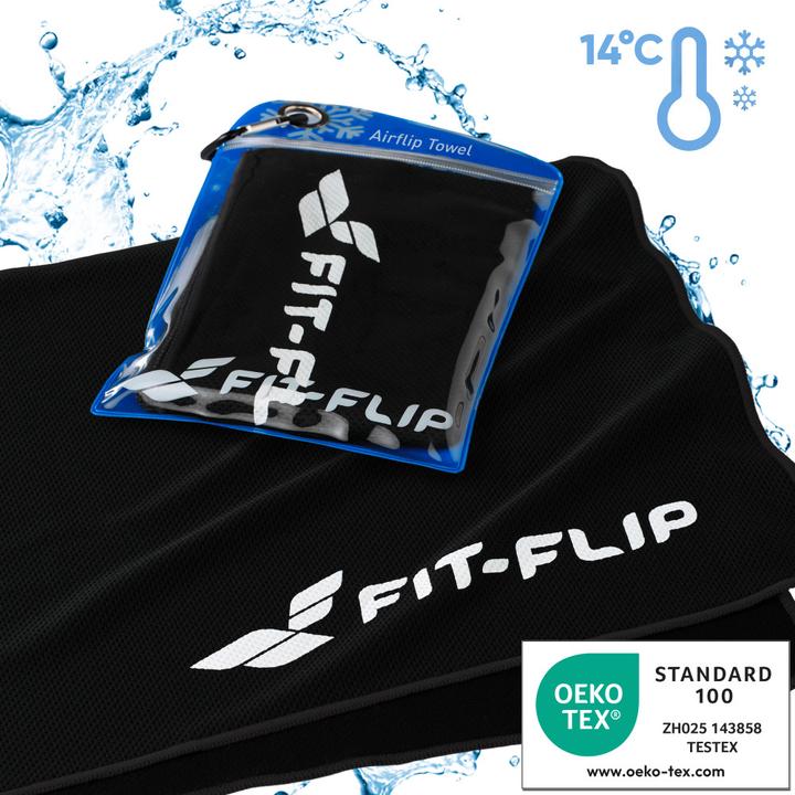 Fit Flip Airflip Towel Kühlendes Handtuch 100x30 (100 x 30 cm)