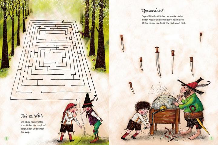 Image du produit Mein grosses Räuber Hotzenplotz-Rätselbuch (Allemand, Otfried Preussler, Mathias Weber, 2018)