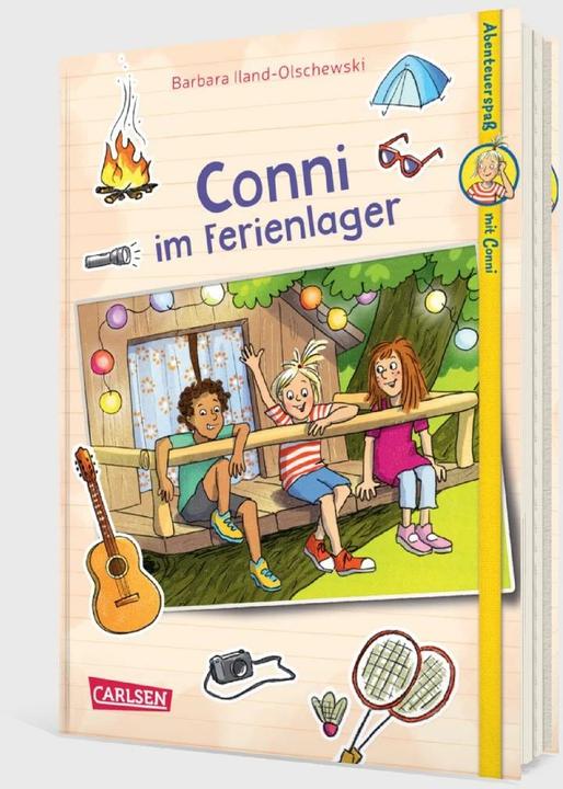 Actual product image Abenteuerspass mit Conni 1: Conni im Ferienlager (German, Sabine Legien, Barbara Iland-Olschewski, 2024)