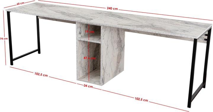 Immagine prodotto Skye Decor Twin (240 x 74 x 60 cm)