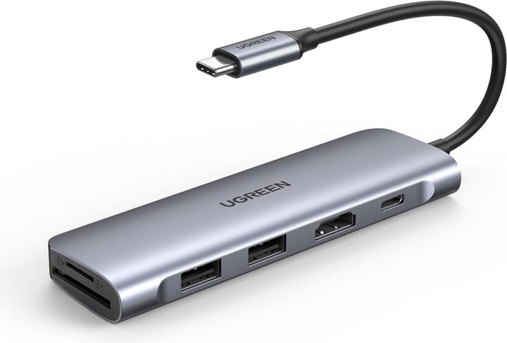Ugreen USB-C Hub 6in1 (USB-C, 6 Ports)