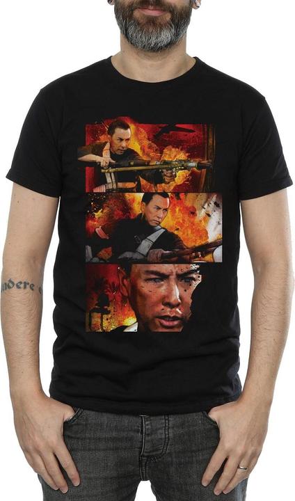 Actual product image Star Wars Mens Rogue One Chirrut Comic Strip T-Shirt (XL)