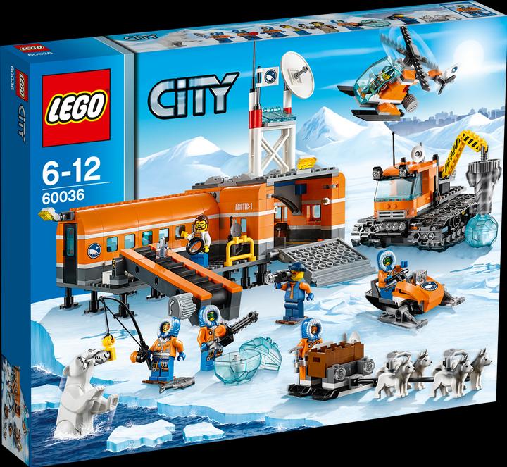 Produktbild LEGO Arktis-Basislager (60036, LEGO City)