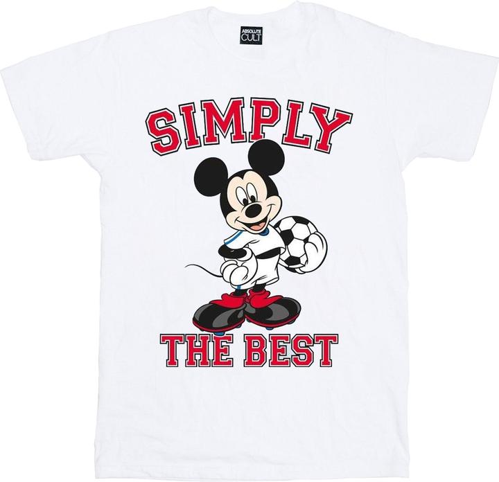 Immagine prodotto Disney Mickey Mouse Simply The Best Maglietta Ampia Donna (S)