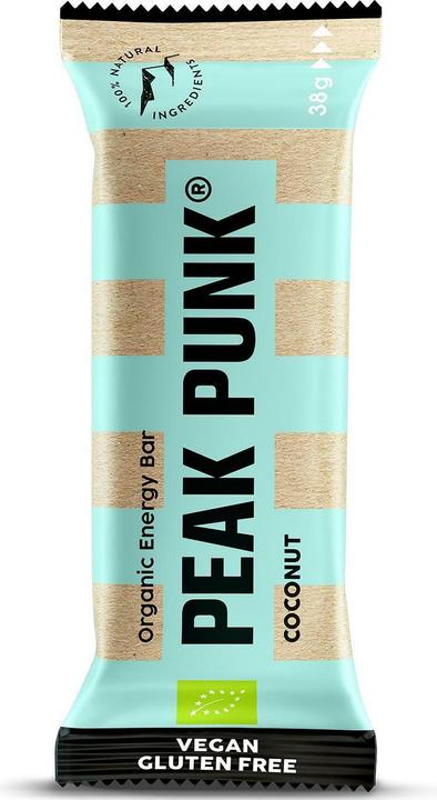 Actual product image Peak Punk Bio Energy Bar (Coconut, 15 pcs., 570 g)