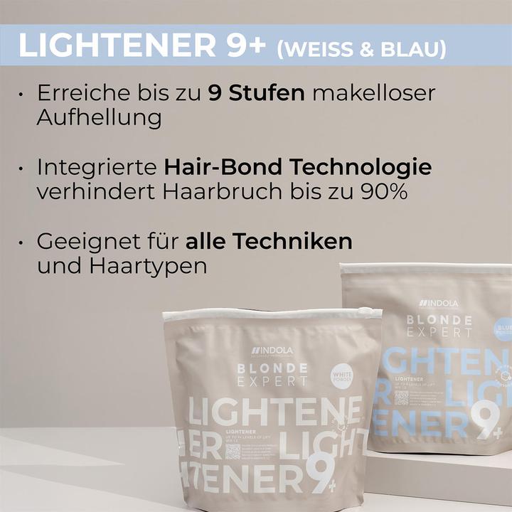 Actual product image Indola IND BE Decoloración 9+ 450g (Blanca) INT