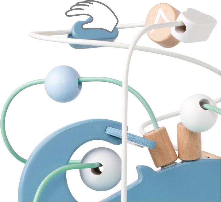 Image du produit Konjac Sponge Spirale motorisée en bois Monde sous-marin