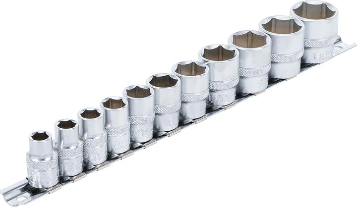 Productafbeelding BGS Doppenset, zeskant | aandrijving 10 mm (3/8") | SW 5/16" - 7/8" | 1... (10 mm)