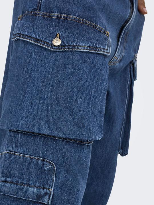 Produktbild Only ONLJamey Loose Baggy Cropped Mid Rise Jeans (W28/L32)