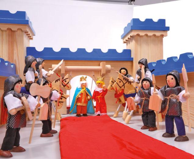 Actual product image Betzold Our Kiga Knight Castle