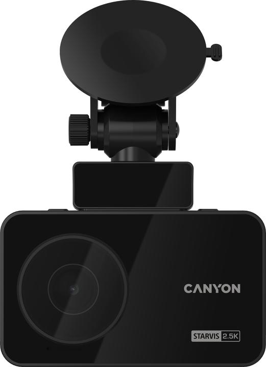 Immagine prodotto Canyon DVR25GPS, 3.0&amp#039&amp#039 IPS (640x360), touch screen, WQHD 2.5K 2560x1440@60fps, NTK96670, 5 (Display integrato, WiFi, Ricevitore GPS, 2.5K)