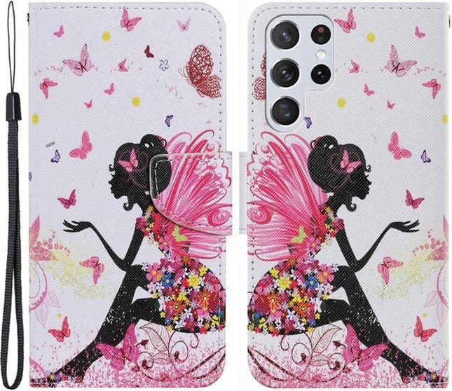 Actual product image MU Style Leather Bookcover Image Series (Samsung Galaxy S23 Ultra)