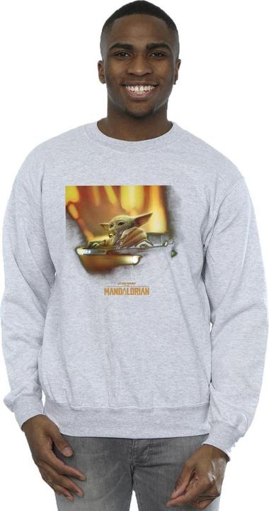 Produktbild Star Wars The Mandalorian Grogu Painted Sweatshirt (XXL)