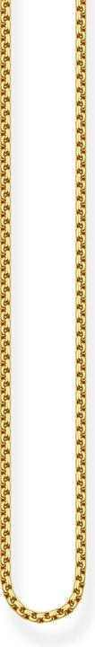 Produktbild Thomas Sabo Venezia-Kette 925er (750 Gelbgold Vergoldung, 925 Sterlingsilber, 80 cm)