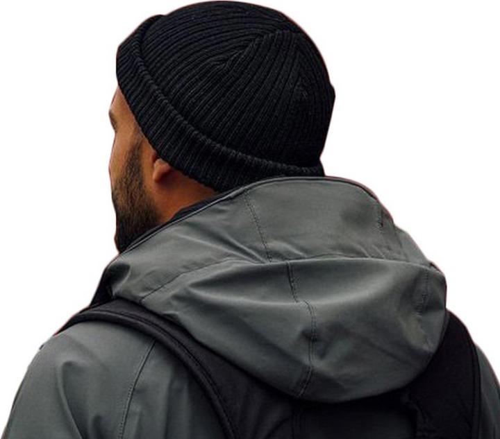Actual product image Atlantis Docker short beanie hat with turn-up (One size)