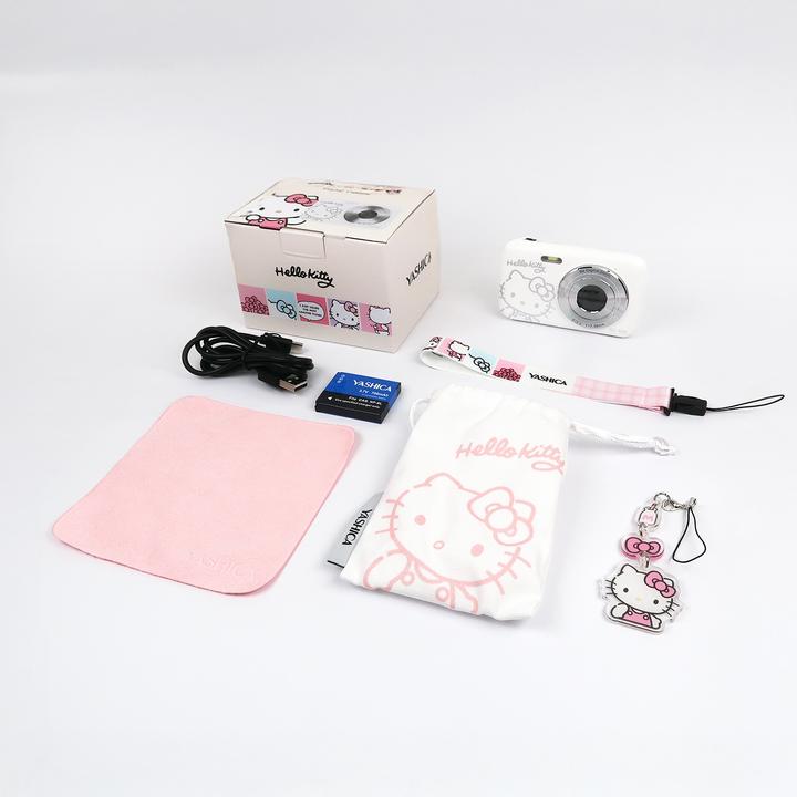 Actual product image Yashica DZ-100 Hello Kitty weiss (35 mm, 5 Mpx)