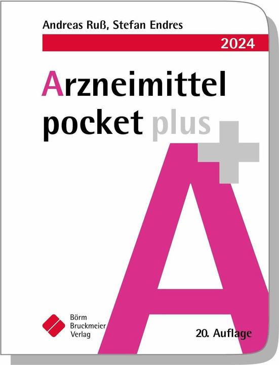 Produktbild Arzneimittel pocket plus 2024 (Deutsch, Andreas Russ, Stefan Endres, 2023)