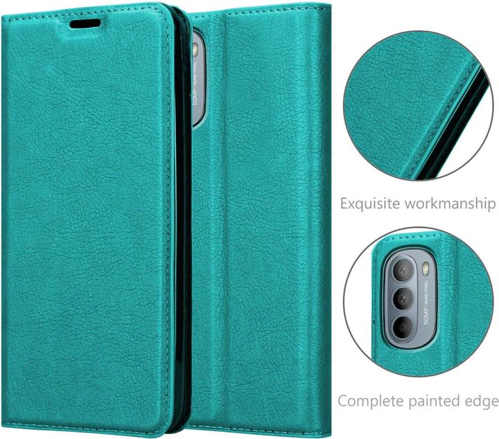 Immagine prodotto Cadorabo Libro Invis. Coperchio magnetico (Motorola Moto G31, Motorola Moto G41)