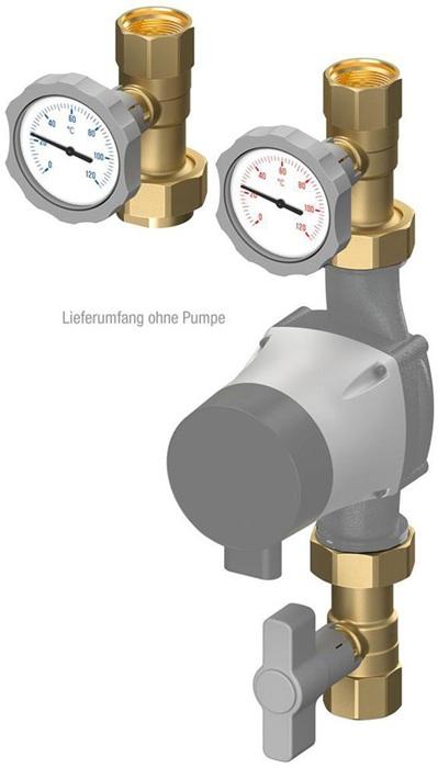 Productafbeelding Flamco Pompafsluiterset C+R 1inch
