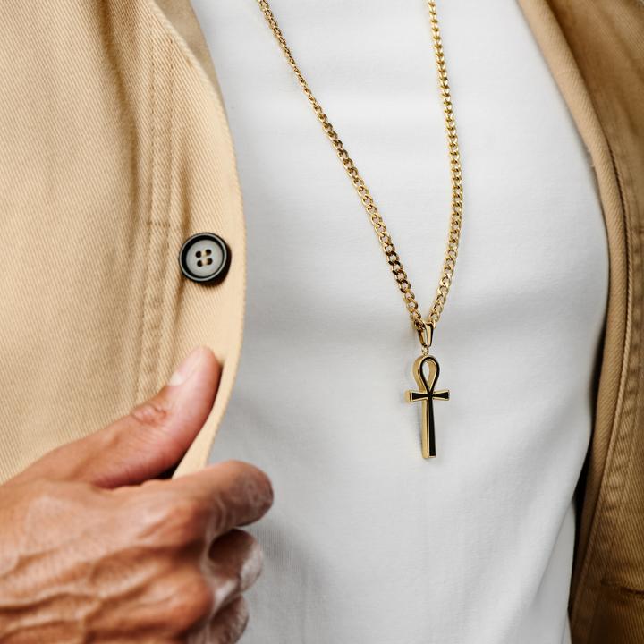 Actual product image Lucleon Ankh (Stainless steel, 70 cm)