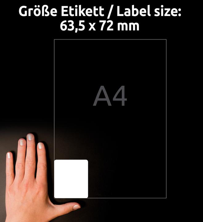 Actual product image Avery Address labels
