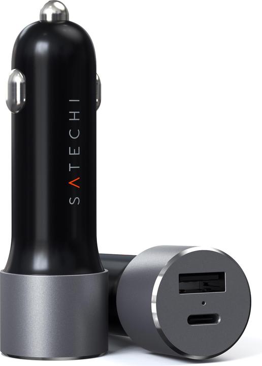 Actual product image Satechi USB Dual Car Charger V2