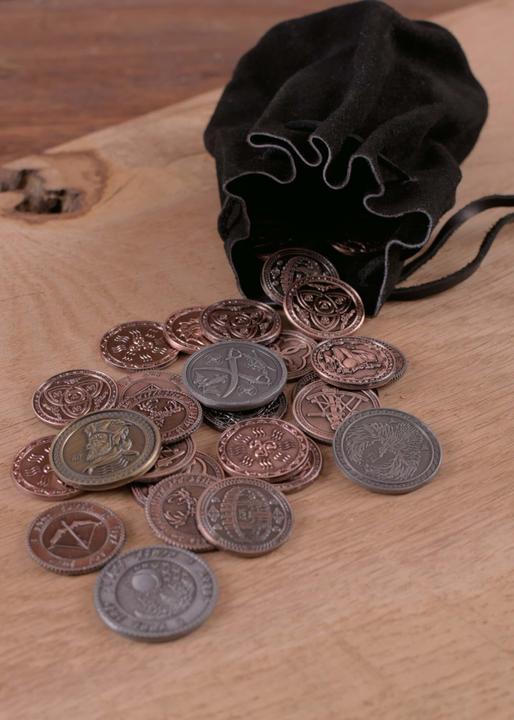 Produktbild Battle Merchant Lederbeutel Gross Schwarz