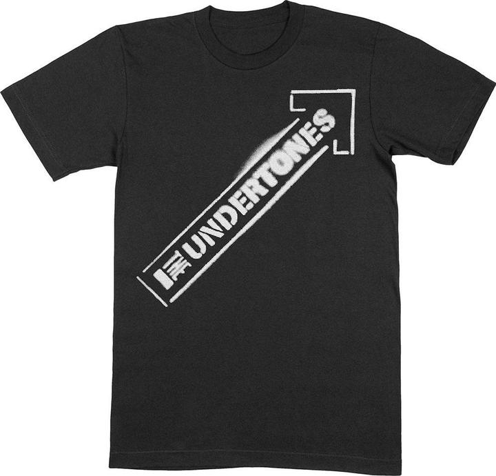 The Undertones Arrow Spray TShirt und Maske