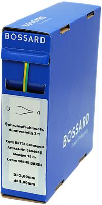 Produktbild Schrumpfschlauch-Box 3:1mm gelb/grün 15m (15 x)