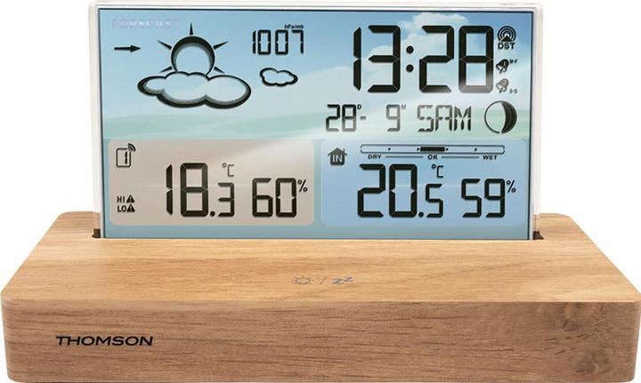 Actual product image Thomson Weather station with alarm clock CT600