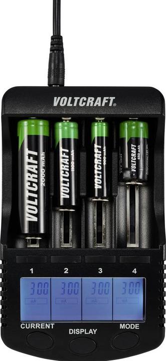 Actual product image Voltcraft Round cell charger CC-2 (1 pcs., AA, AAA, Battery + charger)