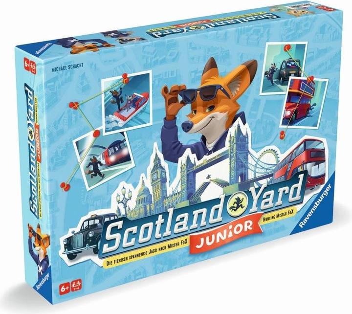 Immagine prodotto Ravensburger Scotland Yard Junior (Tedesco, Portoghese, Inglese, Italiano, Olandese, Francese, Spagnolo)