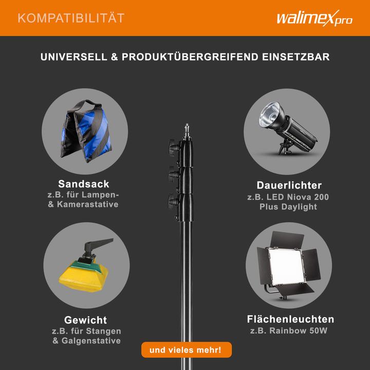 Produktbild Walimex pro pro Lampenstativ AIR mit Luftdämpfung (355 cm, 8 kg)