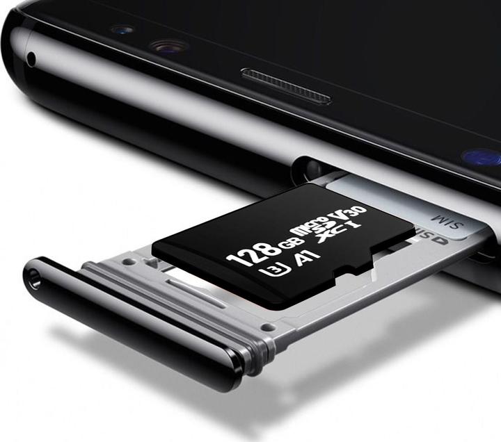 Actual product image IMRO MICROSDXC 10/128GB UHS-3 ADP Memory card Class 10 (128 GB, microSDXC, U3, UHS-III)