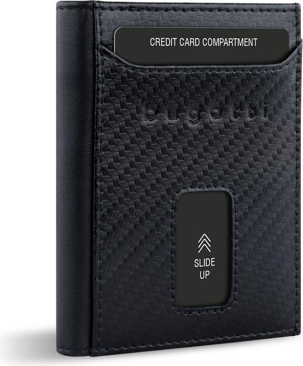 Actual product image Bugatti Secure Slim - RFID credit card holder