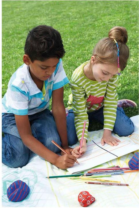 Actual product image STABILO Trio thick triangular crayon (Multicoloured, 12 x)