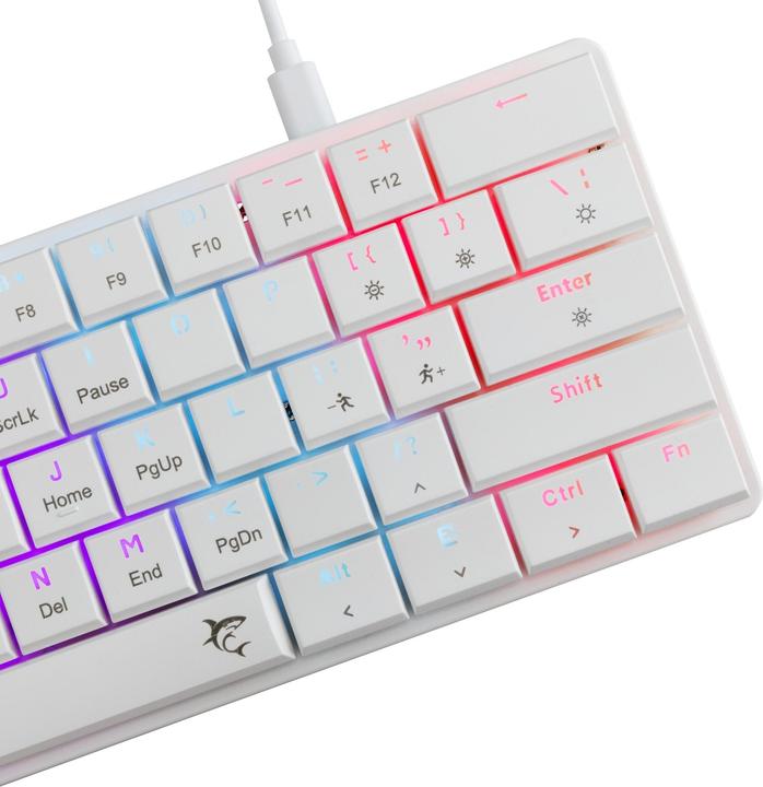 Immagine prodotto White Shark GK-006211 Nagamaki White-Mechanical-Red.SW (US, Cablato)