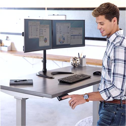 Immagine prodotto Fellowes Telaio del tavolo Cambio, regolabile in altezza - argento