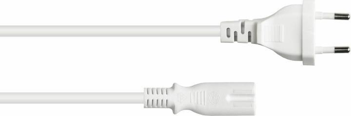 Actual product image Kabelmeister Euro mains cable Euro plug type C to stripped ends, white, 0.75 mm², 1.5 m (1.50 m)