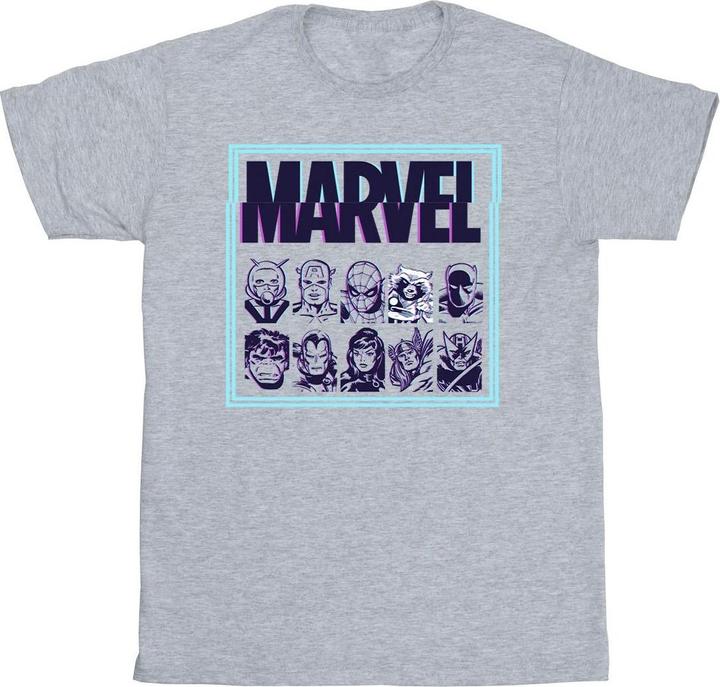 Actual product image Mens Comics Glitch T-Shirt (5XL)