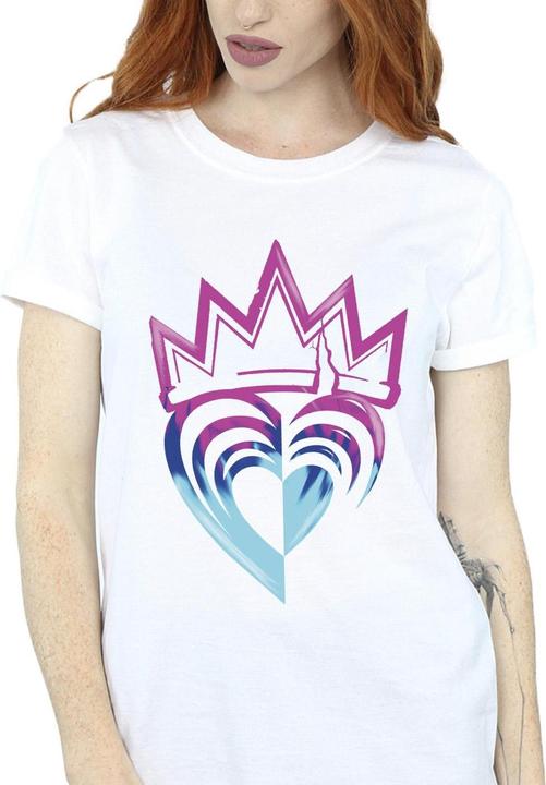 Image du produit Disney - T-shirt DESCENDANTS PINK CROWN - Femme (XL)