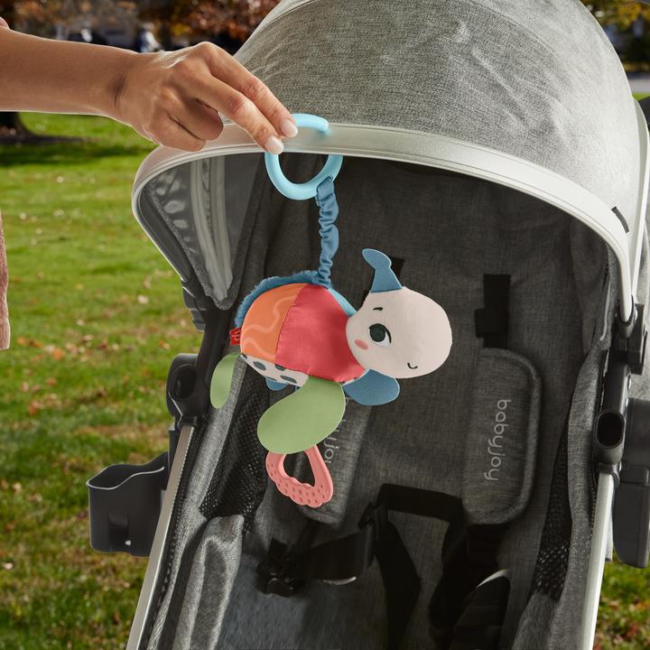 Image du produit Fisher-Price Planet Friends Tortue de flotte Jouet poussette avec détails sensoriels pour nouveau-nés