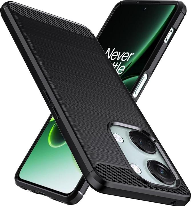 Actual product image Screenguard OnePlus North 3 Hull Carbon Brushed Soft TPU (OnePlus North 3)