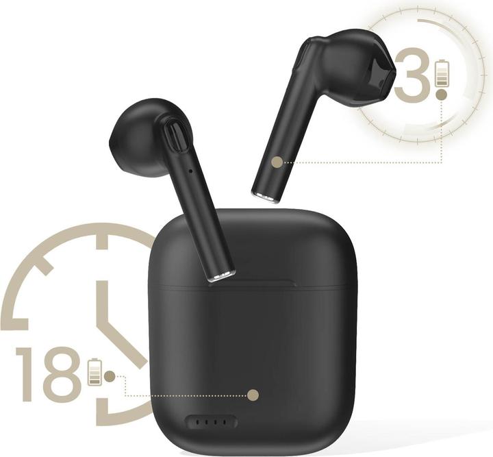 Produktbild Akashi Kabelloses Bluetooth 5.0-Headset, 12 Stunden Akkulaufzeit, – Rosa (12 h, Kabellos)