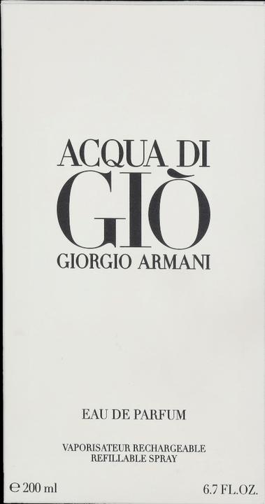 Produktbild Armani Exchange Armani Acqua di Gio Pour Homme Edp Spray (Eau de Parfum, 200 ml)