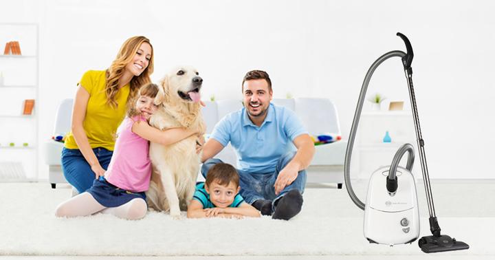 Actual product image SEBO Airbelt E1 White RD Floor Vacuum Cleaner