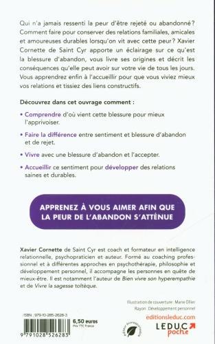 Produktbild Se libérer de la blessure d'abandon (Französisch, Cornette de Saint Cyr Xavier, 2022)