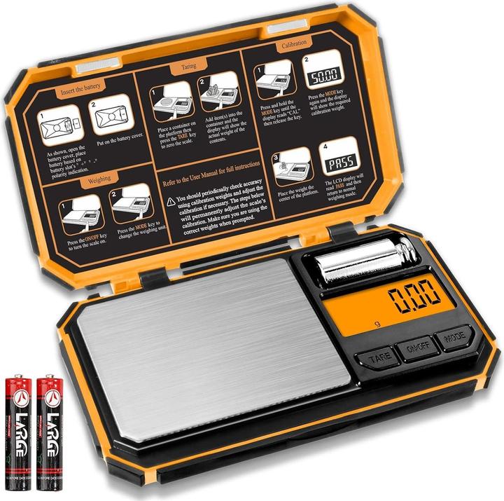 Image du produit Swissdetector Balance de poche numérique professionnelle - précision 0.01g /200g