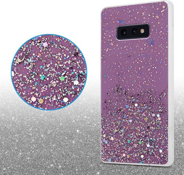 Produktbild Cadorabo TPU Cover funkelnder Glitter (Samsung Galaxy S10e)